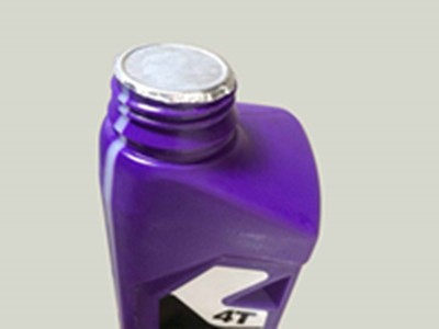 Aluminum foil induction seal liner for PET/HDPE lubricant oil bottle